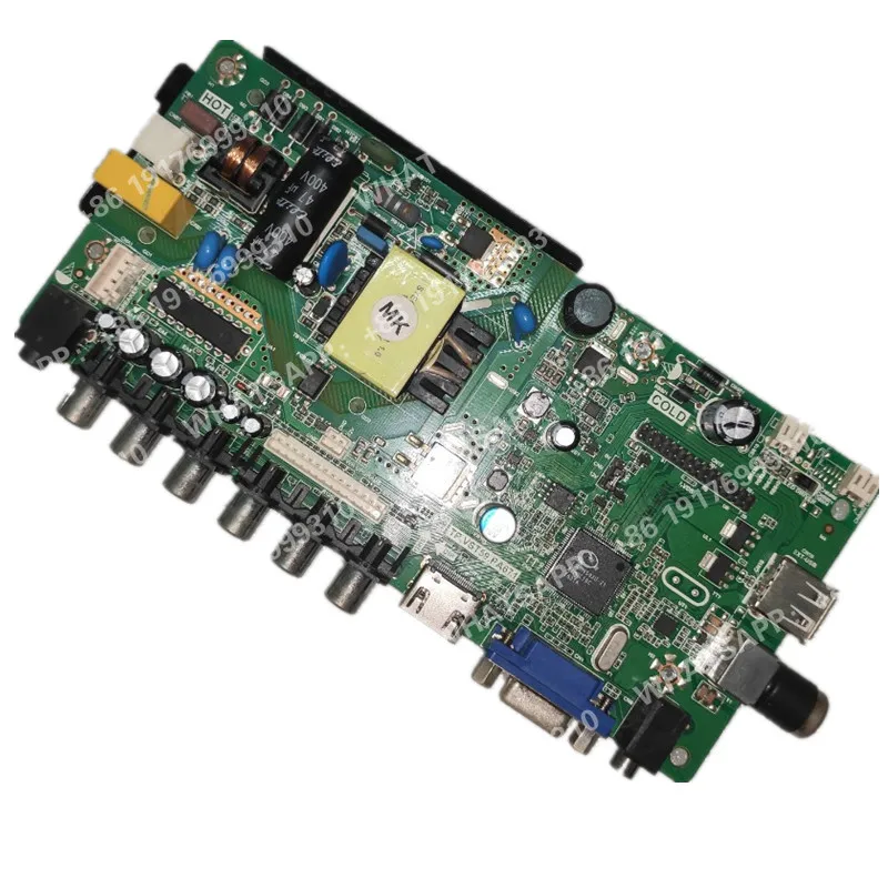 TP.VST59.PA671   Three in one LED LCD driving TV board HD interface AV port  Free remote control