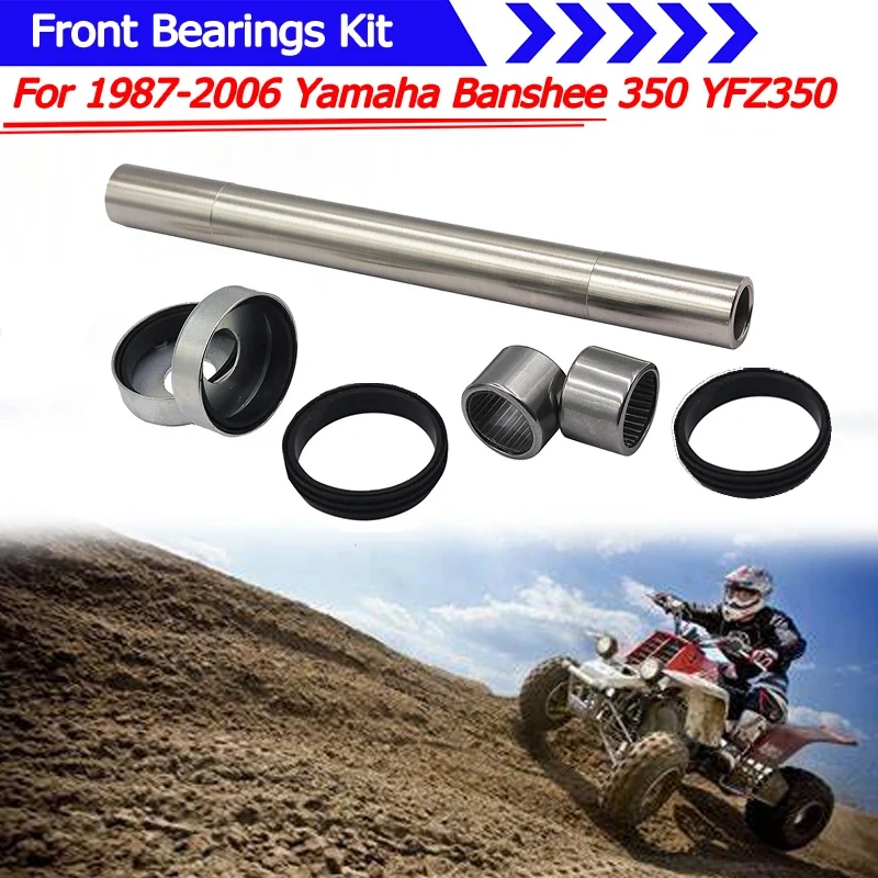 Rear Swing Arm Bearing Seal Kit  Steering Stem Bushing For Yamaha Banshee Bruin Raptor 700 350 660 YFM YFZ450 YFZ450R