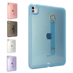 for iPad Air Pro 11 2024 10th 2022 10.9 10.2 9th 8th 9.7 Air 6 5 4 3 2 mini 7 6 5 4 3  tablet Case Anti Fall Wrist Strap Holder