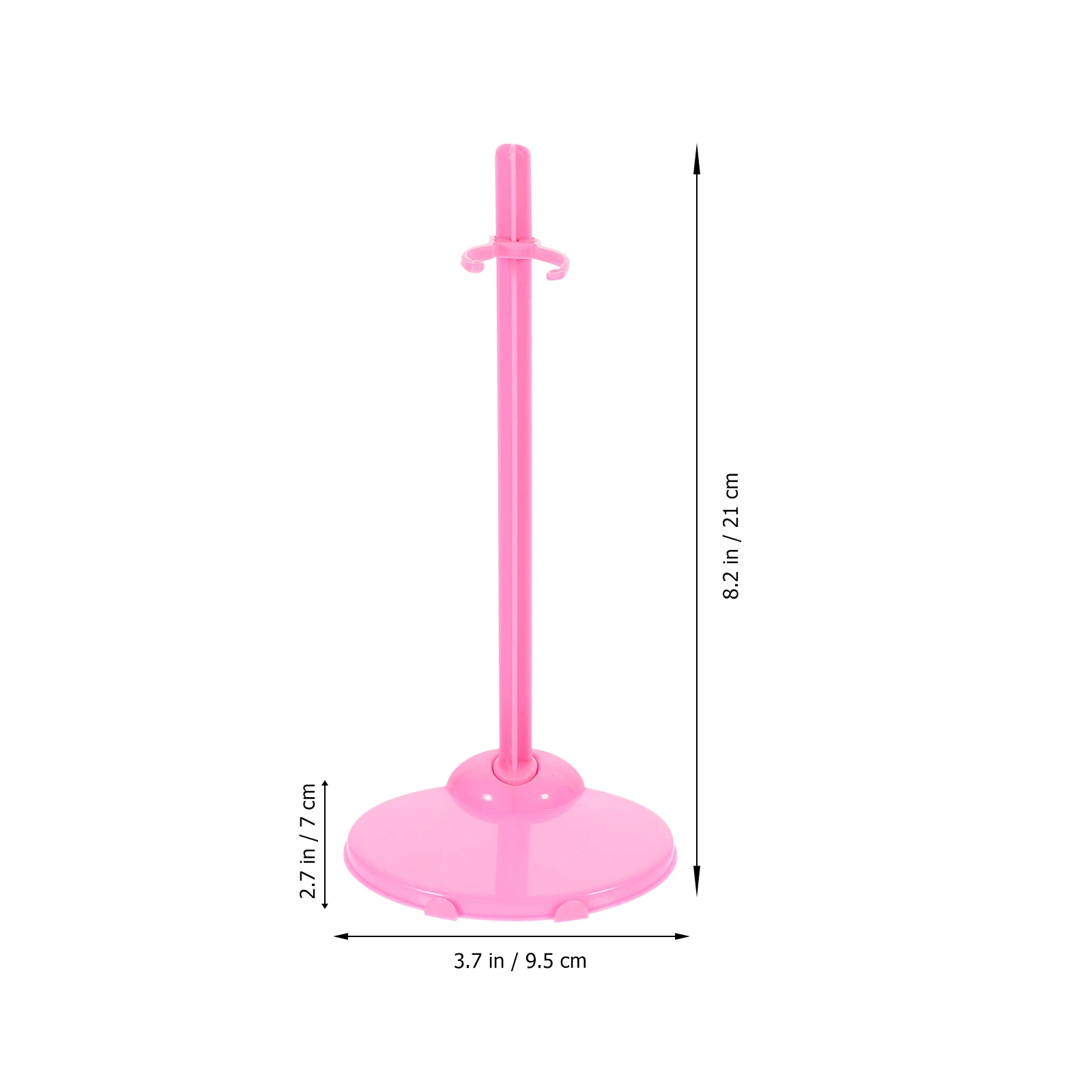 

30pcs Support Plastic Holder Display Rack Plastic Holder Wedding Figures Kids Room Organizer Stand