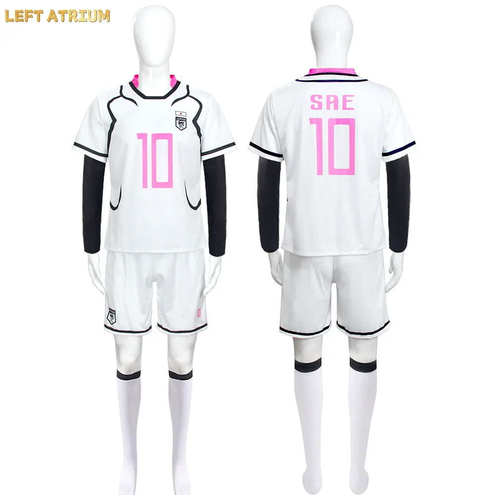 

Anime Bachira Meguru Isagi Yoichi Rensuke Kunigami Chigiri Hyoma Jingo Raichi Cosplay Costume Football Team Uniform