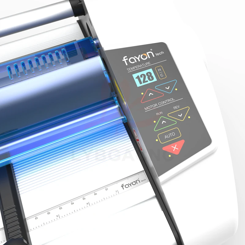 آلة الترقق أربعة الأسطوانة الباردة الساخنة سطح المكتب A3 A4 آلة تغليف الورق المتداول FY-350DL لفيلم صور 220 فولت الاتحاد الأوروبي التوصيل