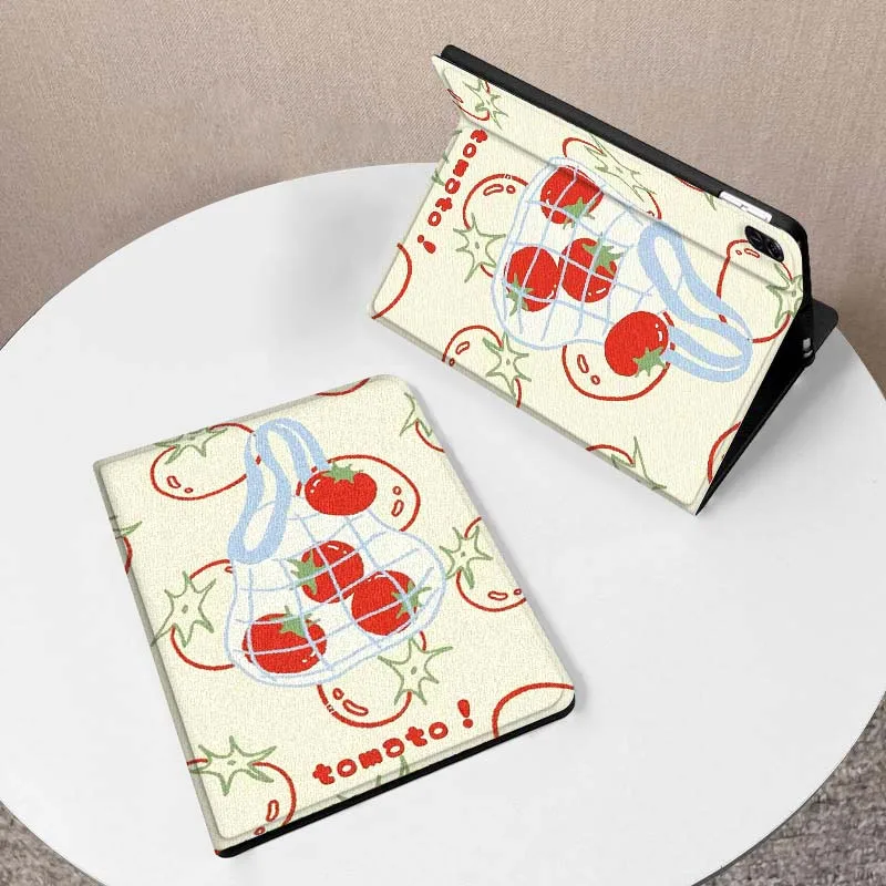 

Fruit Mesh Bag Pattern For Huawei MediaPad M5 T5 M6 SE C5e 11 12 X 2 Lite Pro Air S 12.2 Inch 5G Tablet Case