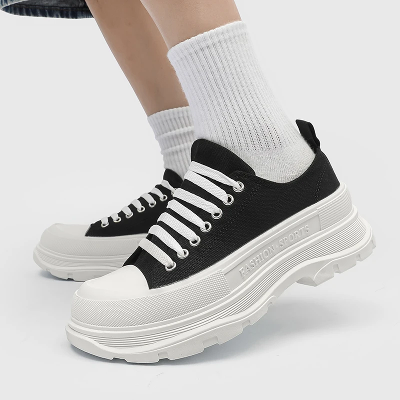 

Холщовая обувь, повседневная и универсальная дышащая повседневная обувь с низким берцем, тапочки на толстой подошве