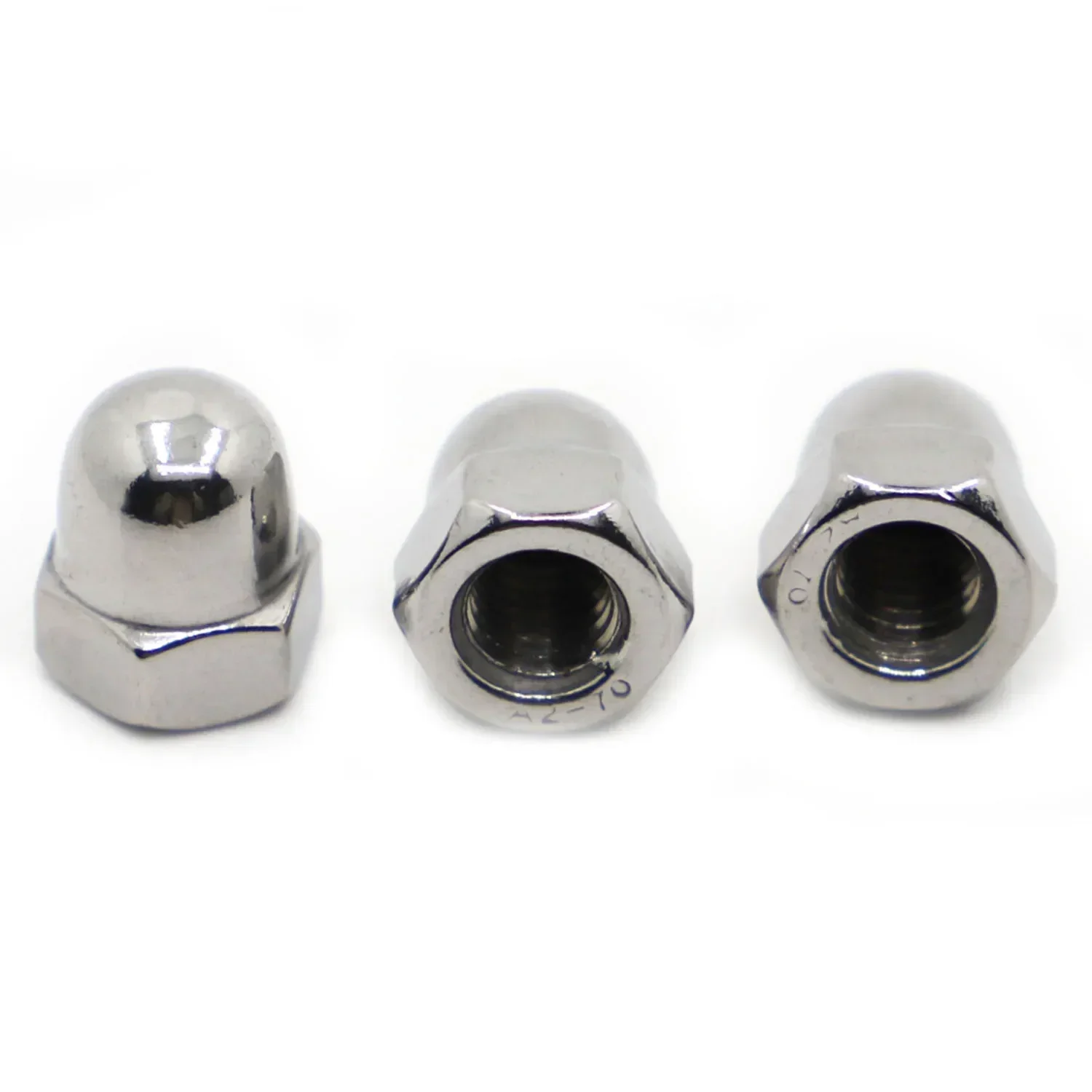 M3 M4 M5 M6 M8 M10 M12 M14 M16 304 Stainless Steel Cap Nuts Decorative Cover Semicircle Acorn Nut DIN1587