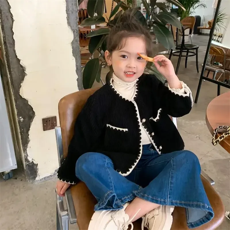 

Fashion Kids Girl Overcoats Princess Clothes Children birthday Wear 2025 BABY Girls Spring Autumn Winter Elegant Coats Jackets