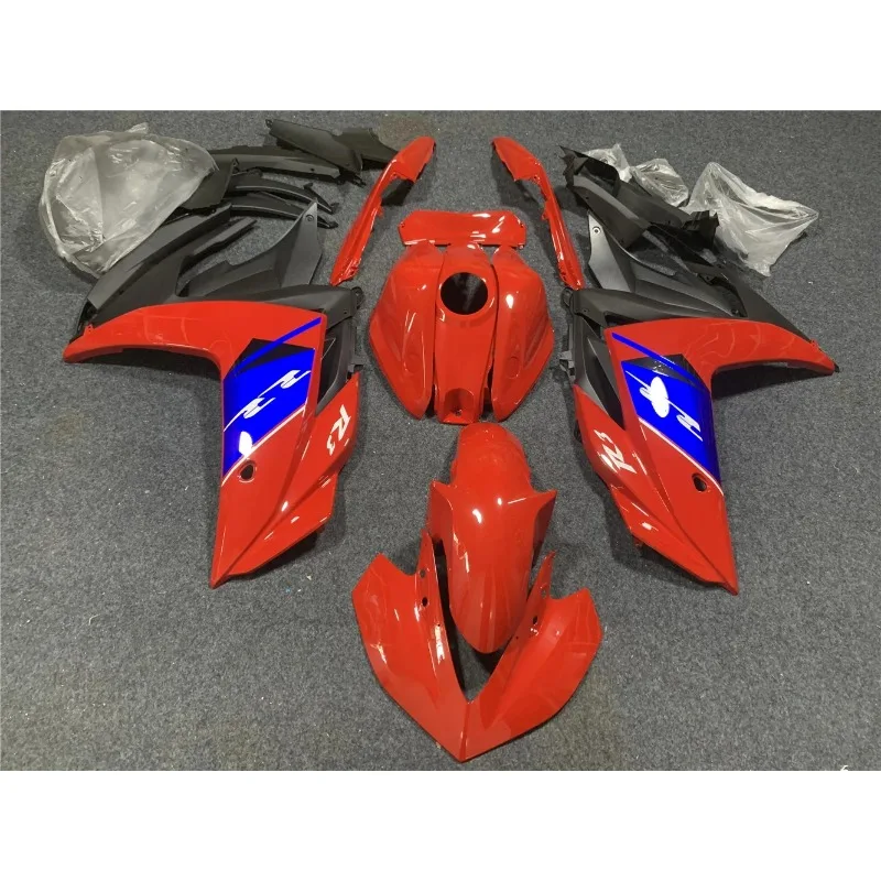 

a/Body Parts Fairings YZF R3 2015 2016 2017 2018 ABS Plastic Motorcycle Aftermarket Fairing Kit for YAMAHA YZFR3 15 16 17 18 red