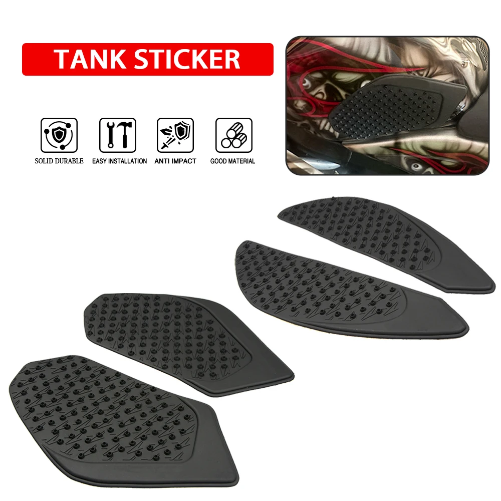 

For Honda CBR600RR CBR 600 RR 2007-2010 2011 2012 Motorcycle Tank Pad Protector Sticker Decal Gas Knee Grip Traction Pad Side
