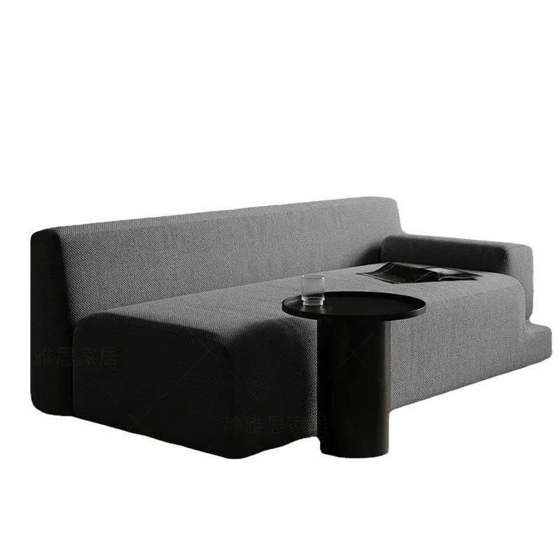Hotel apartment B & B minimalist floor-to-ceiling creative lazy sofa, designer small apartment model room studio
