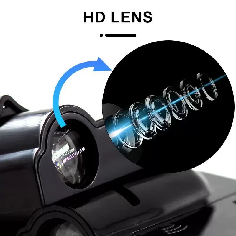 2PCS LED Welcome Light Shadow Icon Laser Ghost Lamp HD For Ford ST LINE Fiesta Logo ST LINE