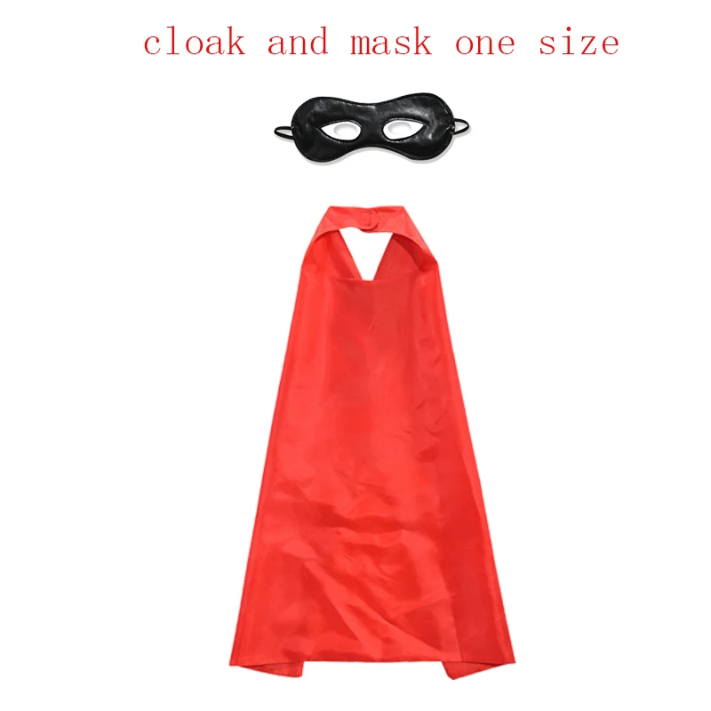 Summer Boys Cosplay Mr. Incredible 2 Clothes Toddler Kids Cloak Eye mask Short Sleeve T-shirts Children Teen Tops Sets Clothing