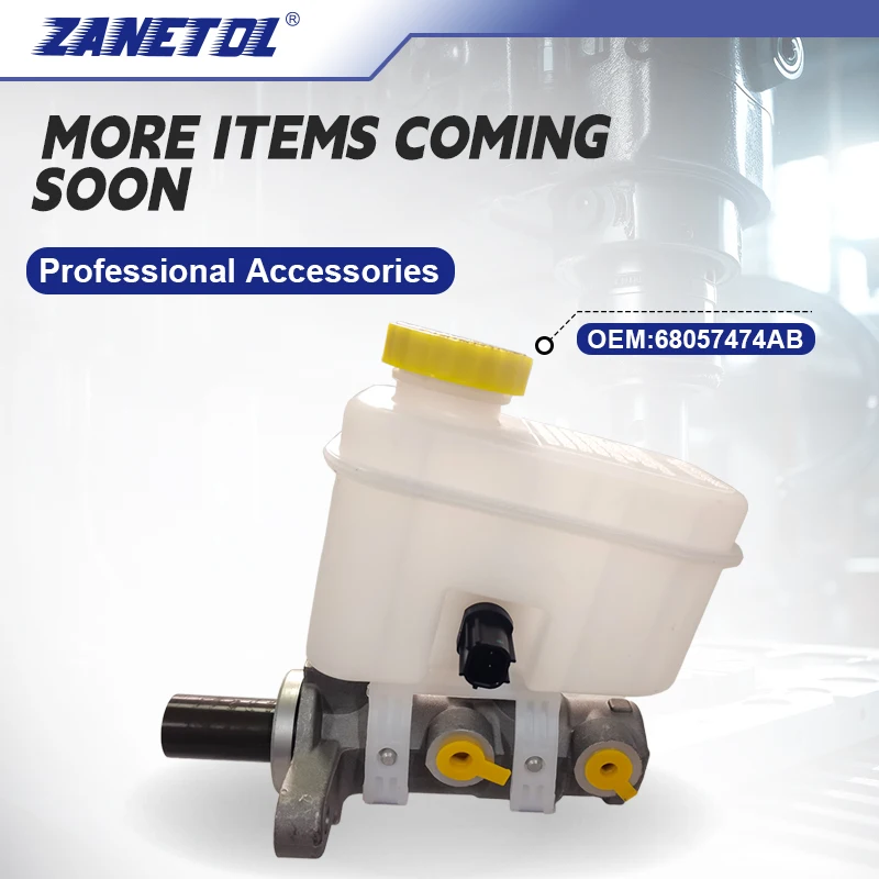 

ZANETOL Master Cylinder Cars Model for JEEP WRANGLER 2007~2017 68057474AB 68003617AA 68003617AB 68057474AA 68057474AC 68057474AD