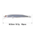 12.3cm 9.7g 15pcs