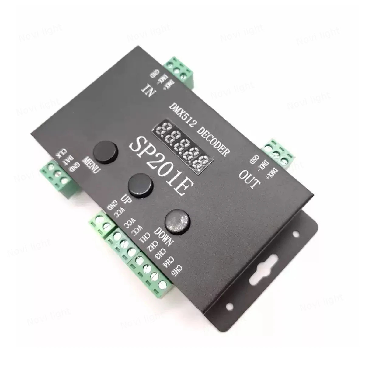 SP201E Symphony Controller Bunte Werbeleuchtung DMX512 Decoder WS2811 LED Streifen Licht Bühne Engineering Sub-controller