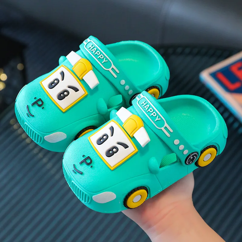 PantuflasCartoon Child Slippers Summer New Cute Baby Walking Shoes Anti Slip Boy Sandals Girls House Shoe Kid Shoes Zapatos Niña