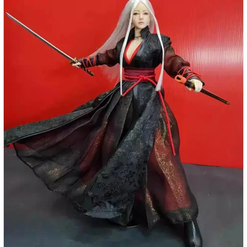 

Комплект одежды в древнекитайском стиле, масштаб 1/6, длинное романтическое платье, модель для 12-дюймовой женской фигурки PH TBLEAGUE UD, кукла с большой грудью