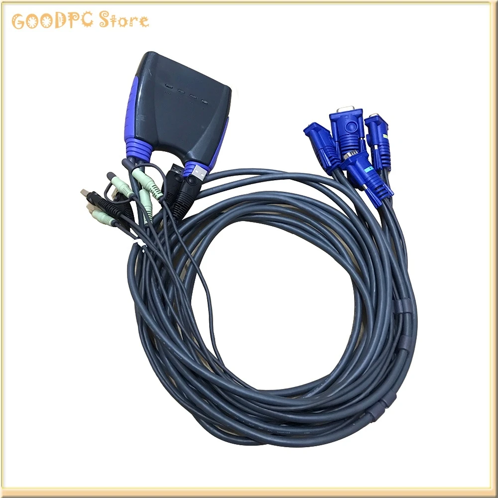 

Original CS62US VGA Audio Cable Suitable for CS62US 2-port Multi-Computer Sharing Device Kvm Switch 2 Into 1