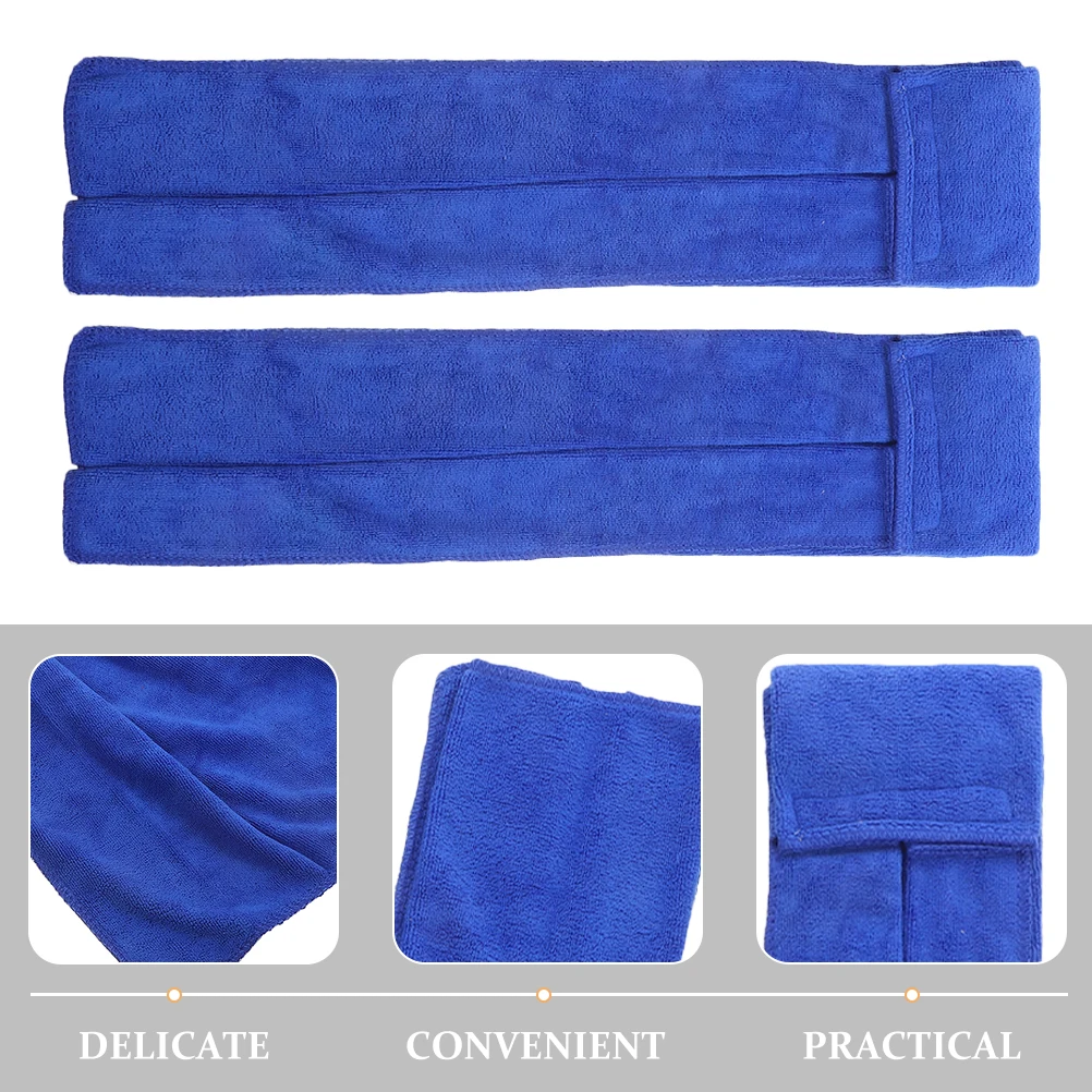 

2pcs Sports Towel Quick Dry Gym Sweat Travel Breathable Yoga Small Workout Towels Football Hook Loop Strap for Youth