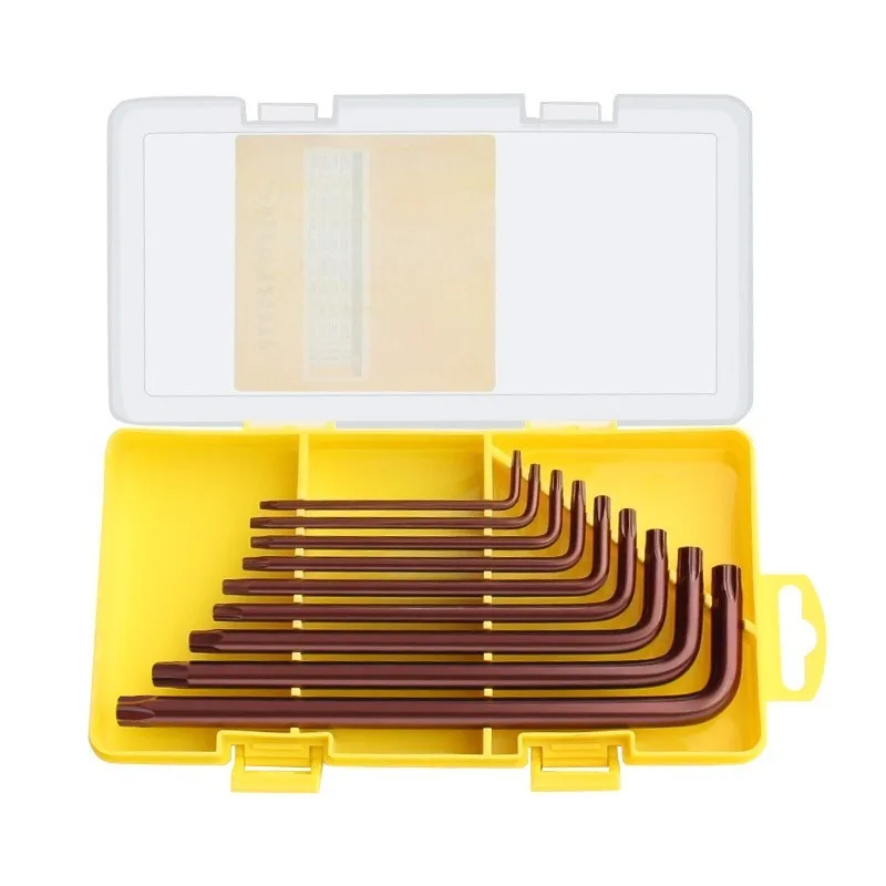 Ball End Hex Key Set Perforated Hexagonal Torx Screwdriver Wrench Kit Multipurpose Precision Repair Hand Tools