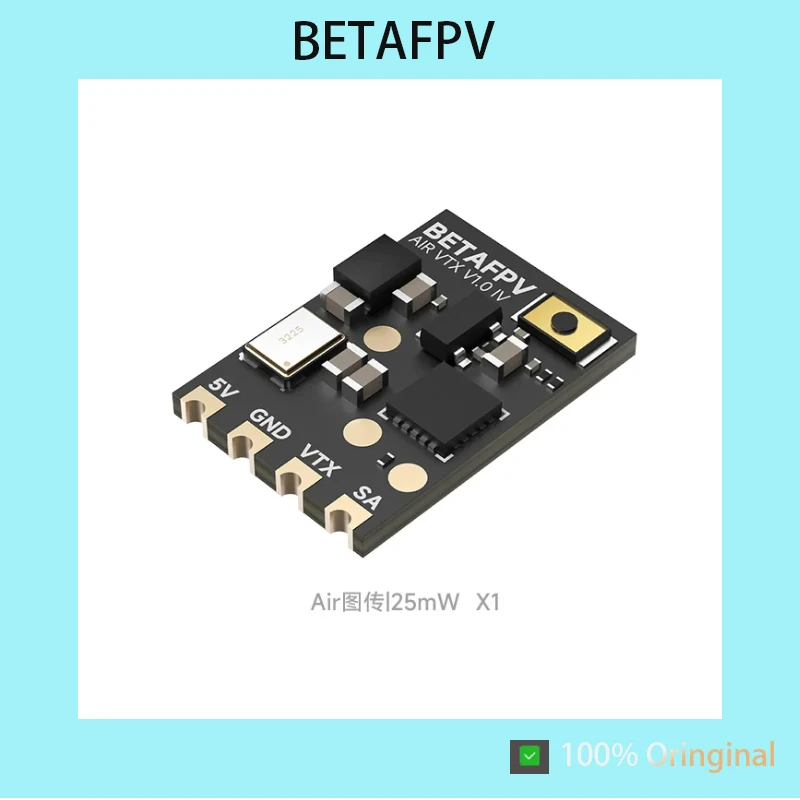 BETAFPV Air 5.8G Analog VTX FPV Video Transmitter For 1S Mini Racing Drone Competition