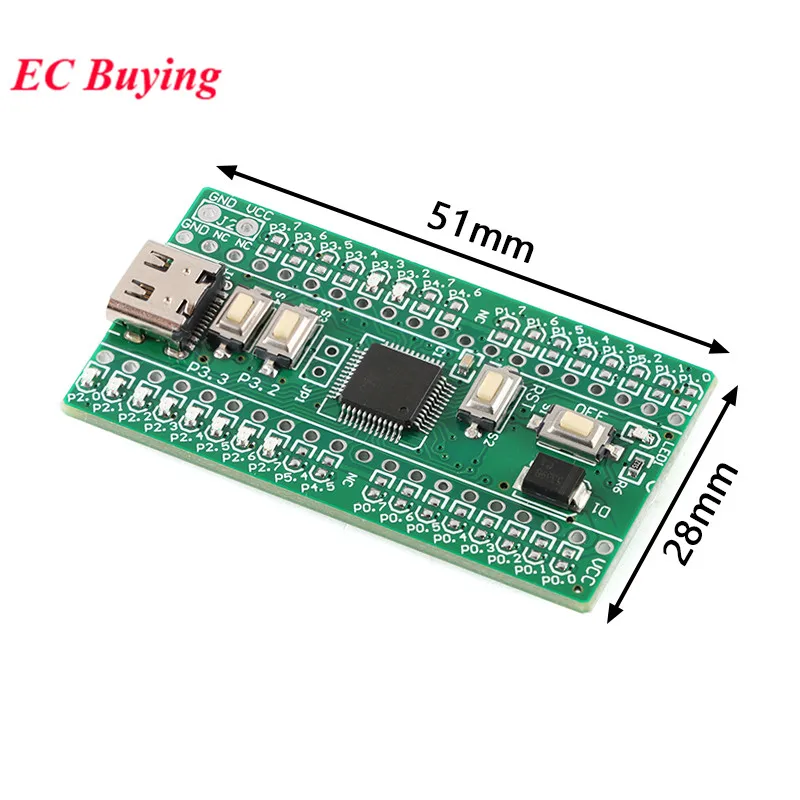 STC32G12K128 STC8H8K64U 9,6 9,62 32Bit 128 KB 64 KB STC32F12K54 51 STC Core Funktion Entwicklungsboard Oszilloskop Demo Modul – Detail 5