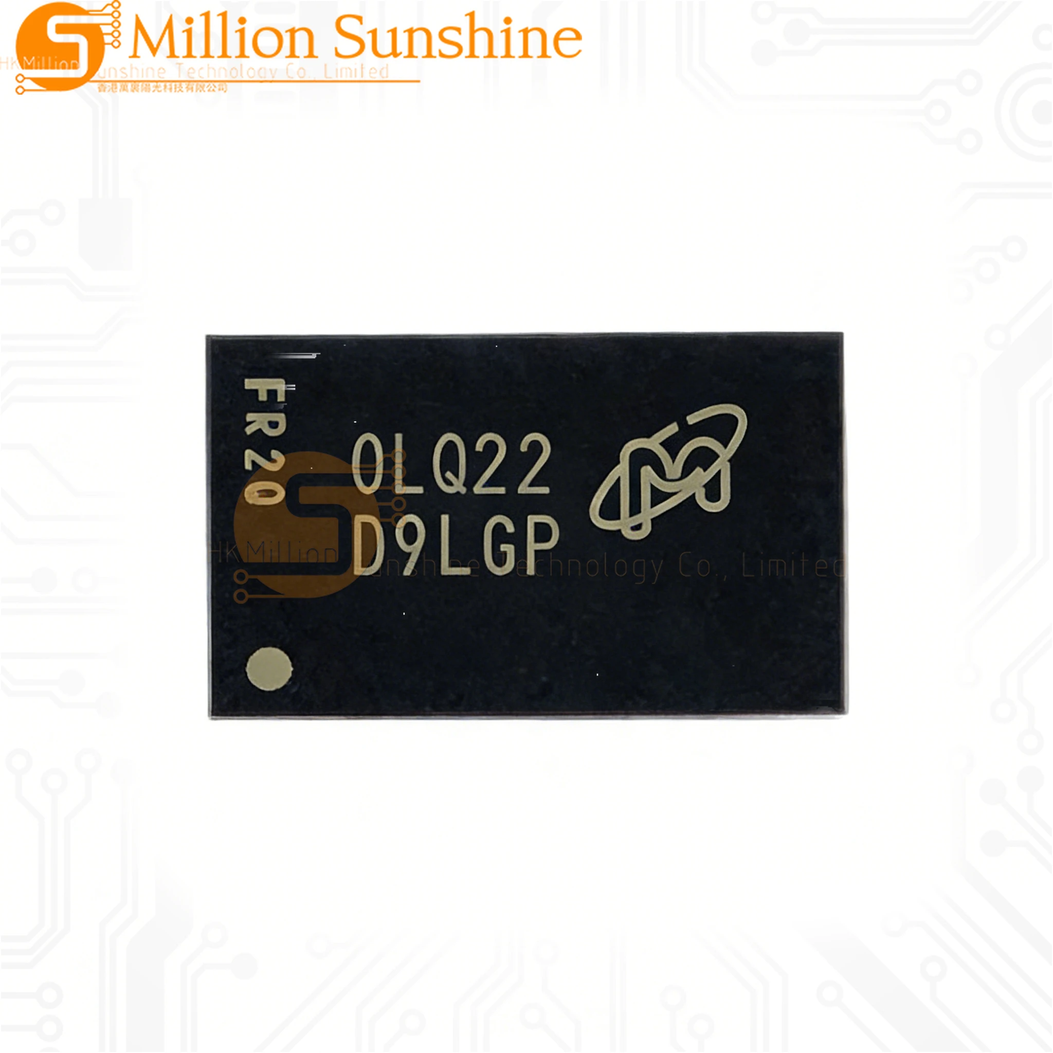 Original 5pcs D9LGP MT41J128M16HA-187E:D SDRAM DDR3 Chip 2Gb 128Mx16 1066MHz FBGA-96 Memory IC