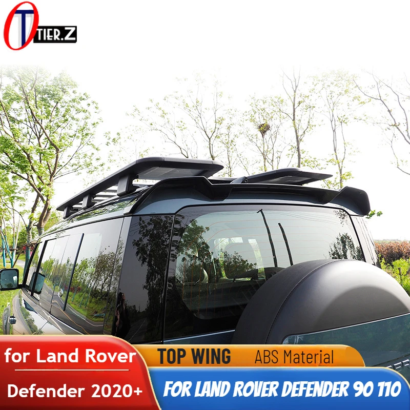 

Rear Top Wing Tail Fixed Wings Diffuser Spoiler for Land Rover Defender 90 110 2020-2023 Modification Parts Trim Cover Styling