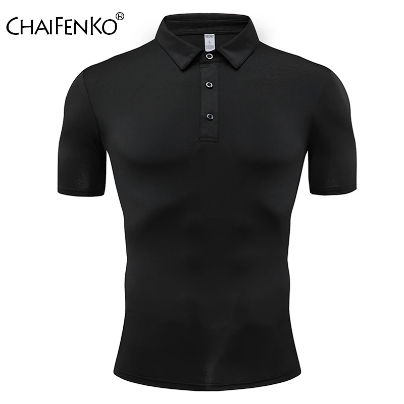 

Men Badminton Motion T Shirt Summe Solid Run Fitness Training Clothes New ommercial Affairs Casual Elasticity Polo Shirt Men