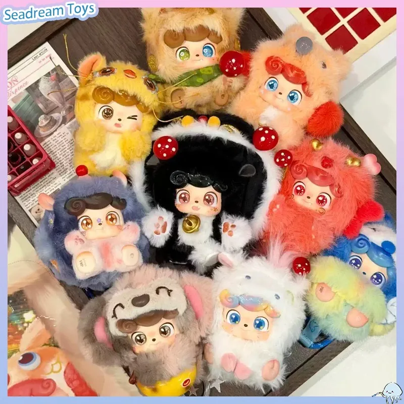 Genuine JOTOYS Q.Kid Good Fortune Series Blind Box Same‑Style as Karry Wang Bag Charm Cute Doll Desktop Decor Collectible Gift