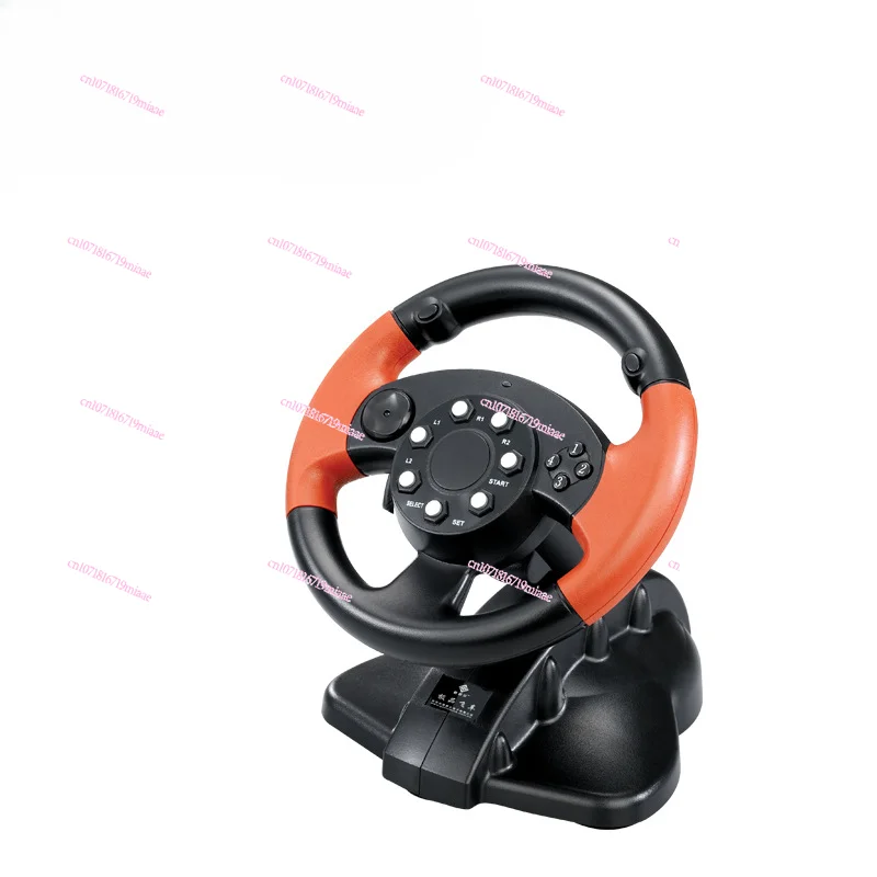 ABS material game steering wheel Ps series vibration Ps2Ps3 computer STEAM universal game control accessories