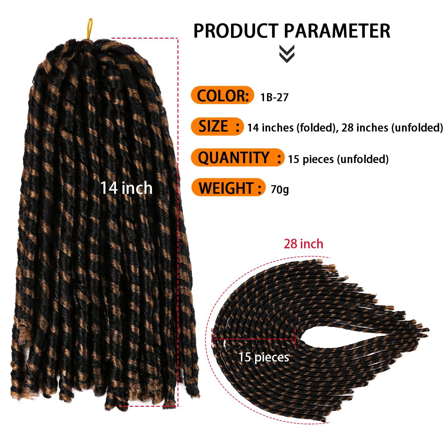 ストレートクロシェツイストヘアブレイズ14インチ合成ソフトロックスドレッドホローブレイディング黒人女性女の子用ヘアエクステンションデイリー