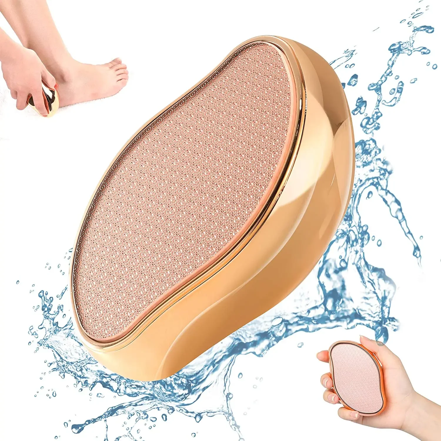 2in1 High-Density Nano Glass Foot File Rasps Callus Dead Feet Skin Care Remover Pedicure Foot Care Tools