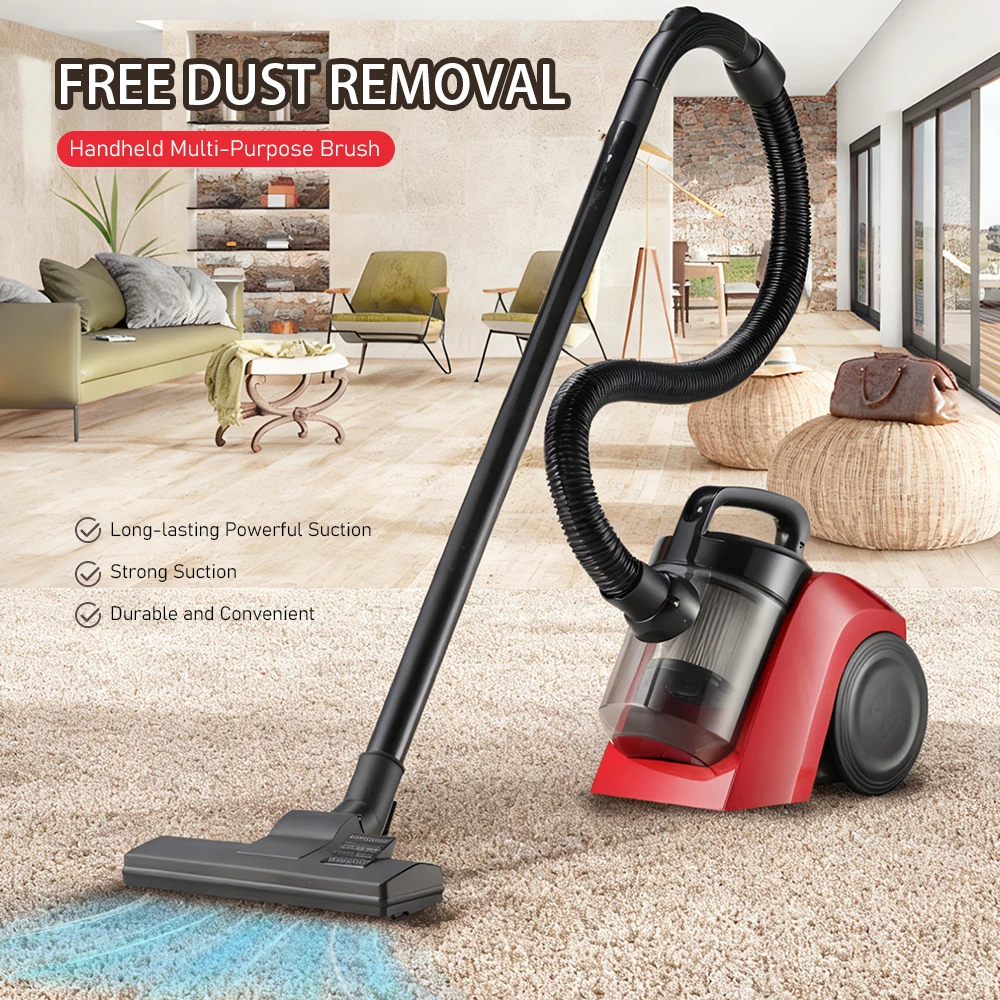 

Handheld Vacuum Cleaner 220V Dust Clean Machine Portable High Power Suction Large Capacity Vacuum With Multiple Accessories
