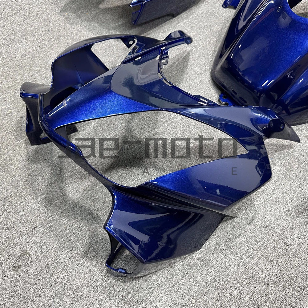 For VFR800 2002-2004-2008-2012 Injection ABS Plastics Full Fairings Kit Mold Replace Accessories VFR 800 02-12 Blue B image 2