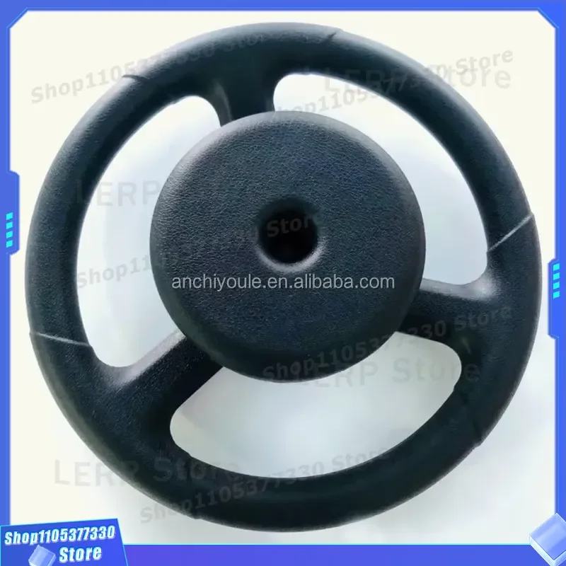 Heavy Duty Electric Steering Wheel for Amusement Park Racing Kart Parts Accessories 200kg Load Bearing Go Kart Component