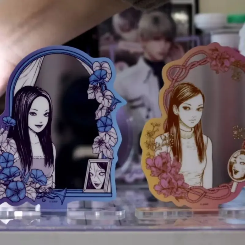 

Genuine In Stock Nullset Junji Ito Tomie Kawakami Acrylic Decoration Two Forms Ornament Anime Tomie Kawakami Collectible Gifts