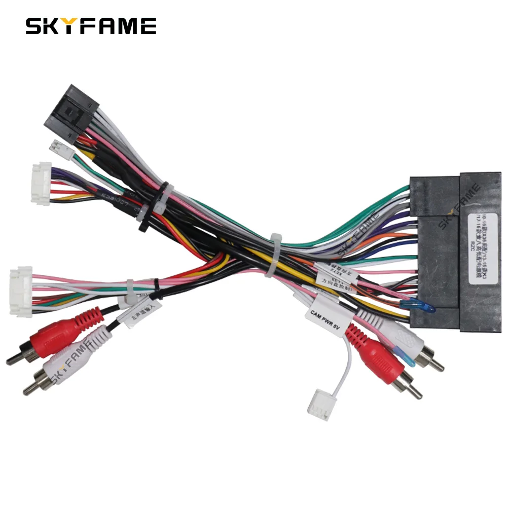 Skyfame Auto Kabelboom Adapter Met Canbus Doos Spdif Versterker Decoder Voor Hyundai Sonata 9 Kia KX7 KX5 Sonata 8 veloster