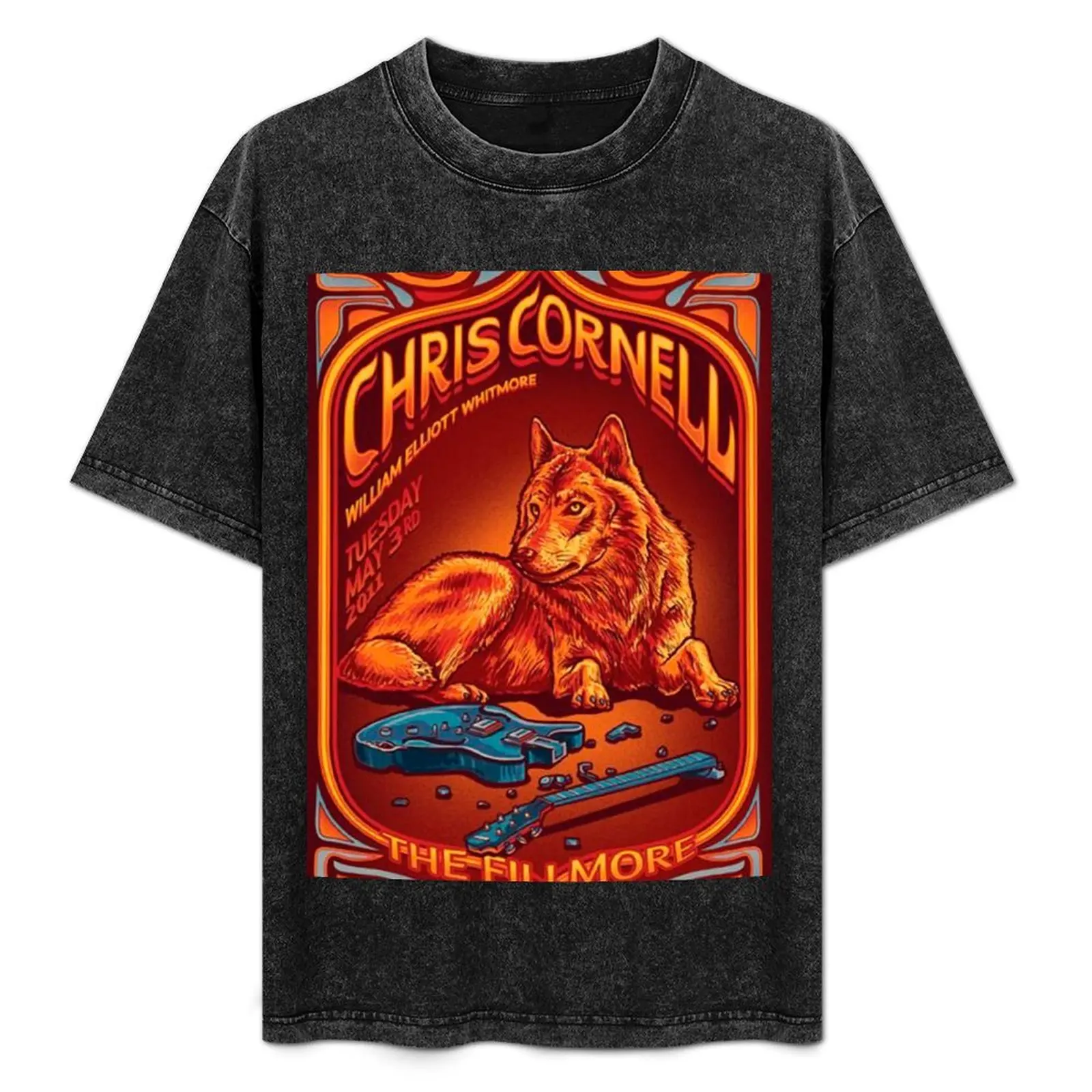 

Chris cornell T-Shirt Holiday Casual Short Sleeve Top