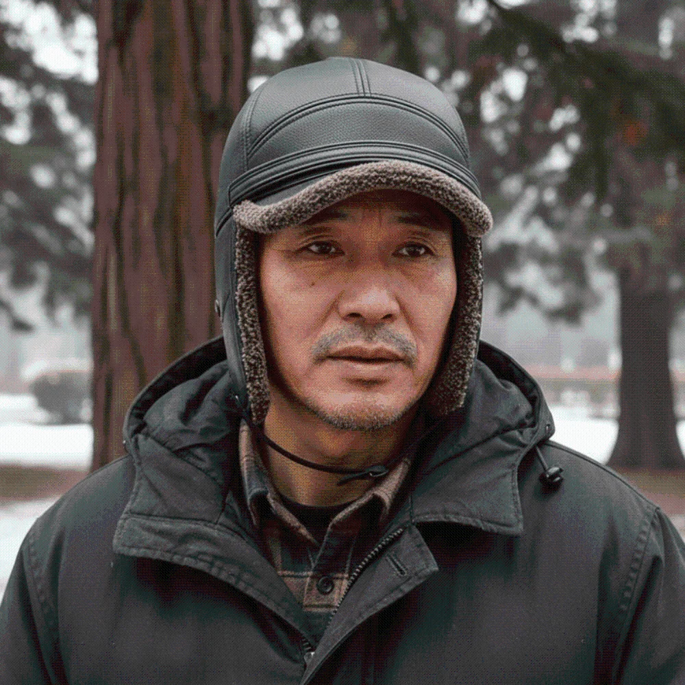 Windproof Men Hat Thickened Winter Baseball Cap Insulated Soft Fleece Lined Cap Ear Protection Adjustable Earflap Dad Hat Father