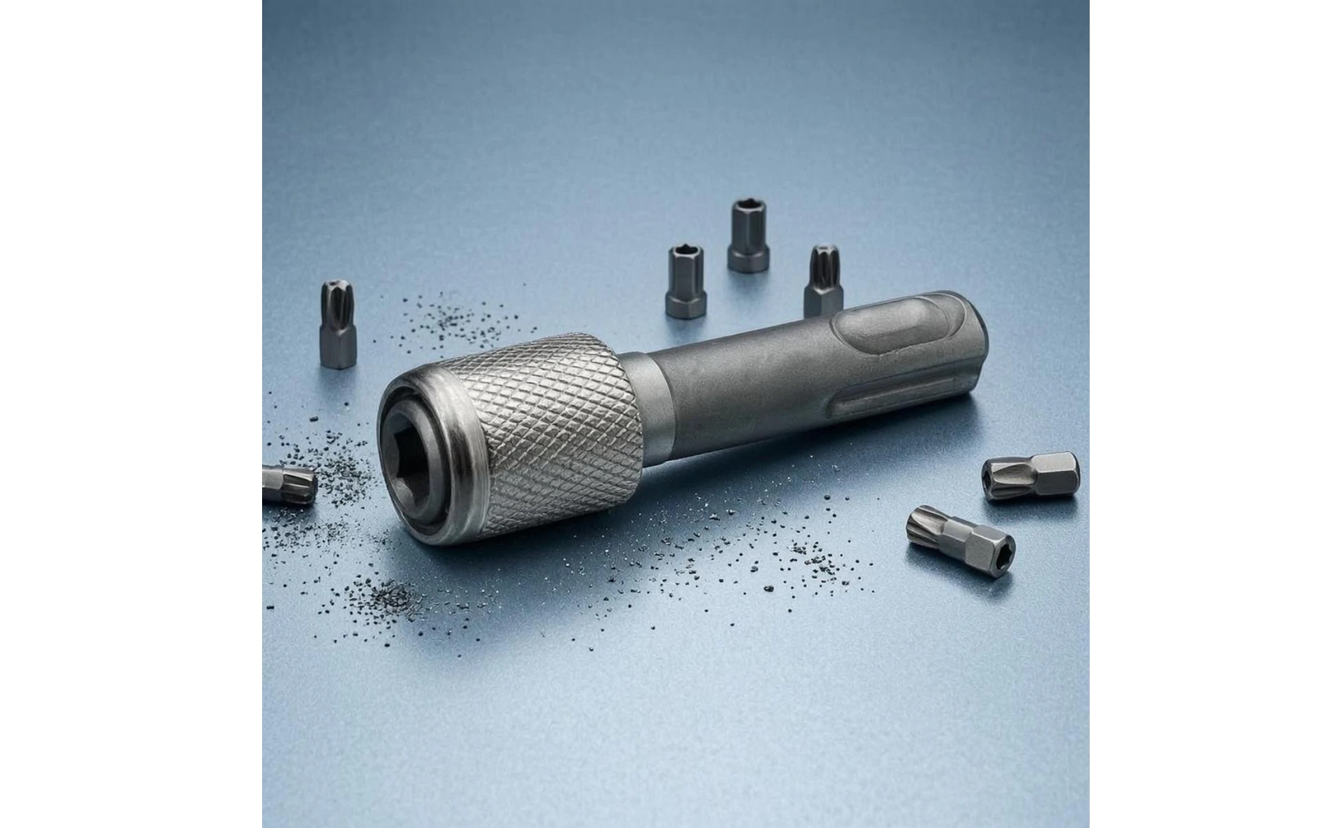 Hex Shank Socket Adapter Knurled Hex Shank Adapter Drill Socket Extension Conversion Connector Tool Accessory Heavy Duty