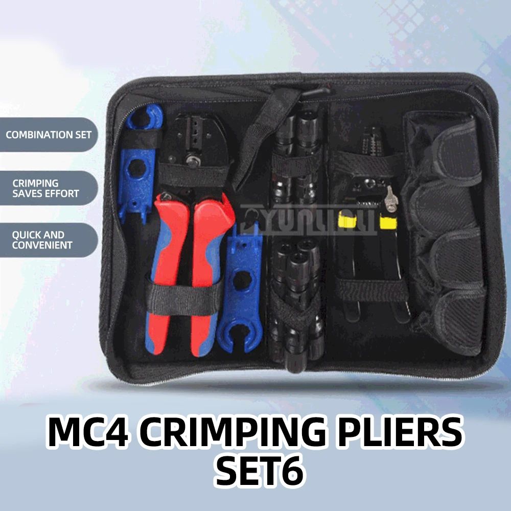 

Комплект для фотоэлектрической установки, обжимные клещи, специальные обжимные клещи для солнечных разъемов