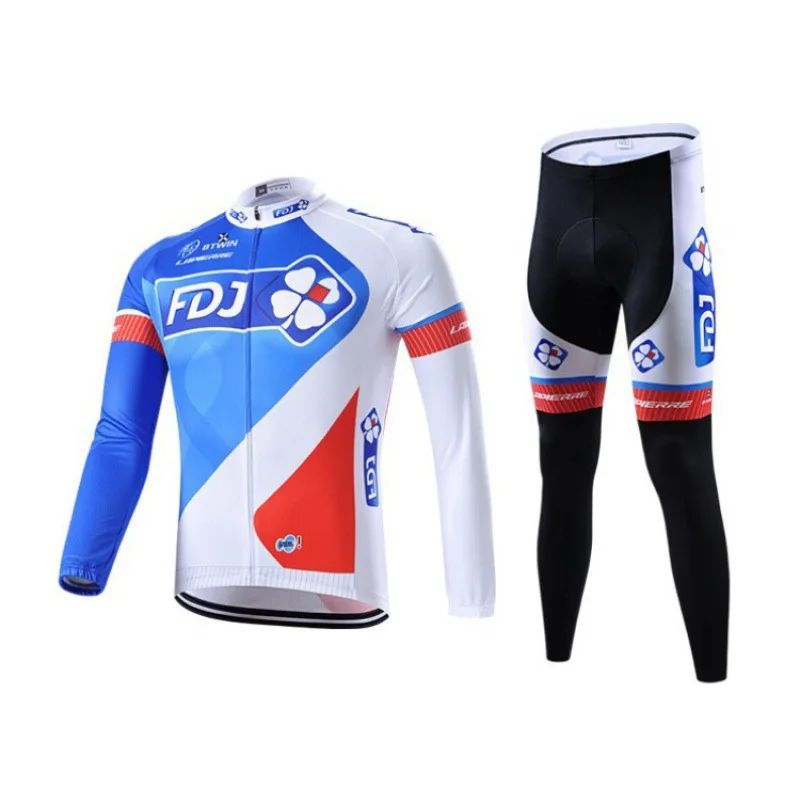 Bicycle Clothes Men Long Cycling Pants Padding Men's Shirt Bib Set Autumn Equipment Man Shorts Distance Outfit Clothing Jumper