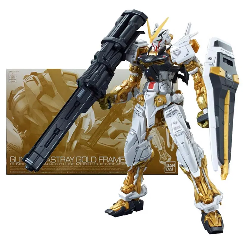 

Bandai Figure Gundam Model Kit Anime Figures PB RG 1/144 Astray Gold Frame Mobile Suit Gunpla Action Figure Toys For Boys