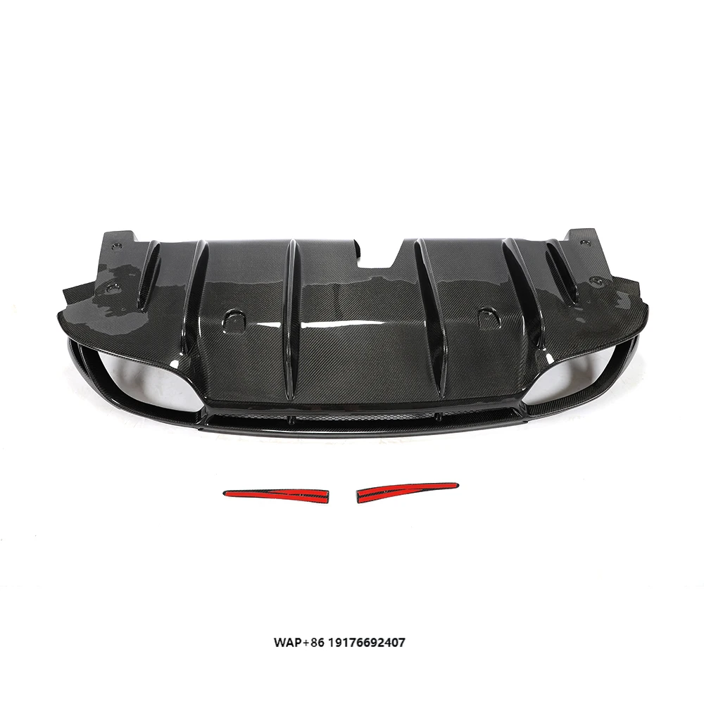 

Carbon Fibre Rear Diffuser for Alfa Romeo GIULIA Diffuser Bumper Lip