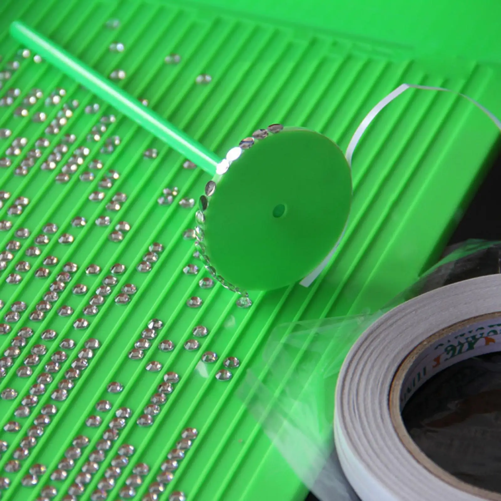 3mm Strong Adhesive Sticker Firm Double Sided Adhesive Tape White Point Drilling Tool for Scrapbooking Card Making for Fastening