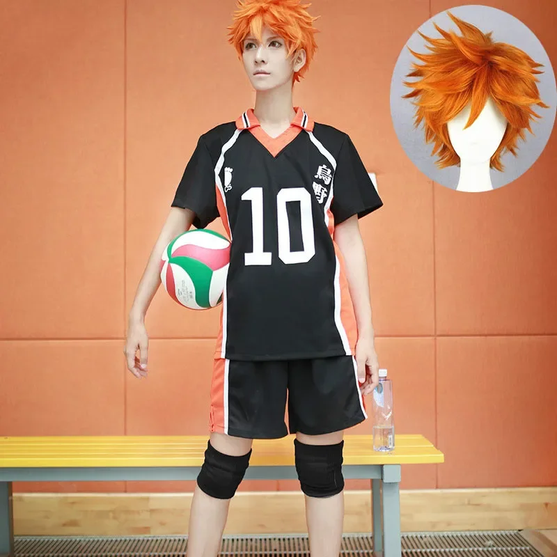 New Anime Haikyuu!! Karasuno High School Volley Ball Club Jersey Hinata Syouyou/Kageyama Tobio Cosplay Costume Uniform Sportwear