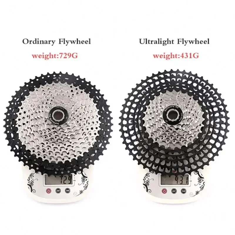 SUNSHINE 12 Speed Ultralight Flywheel 11-52T Mountain Bicycle Cassette 12V Bikes Parts for SHIMANO Bike Freewheels