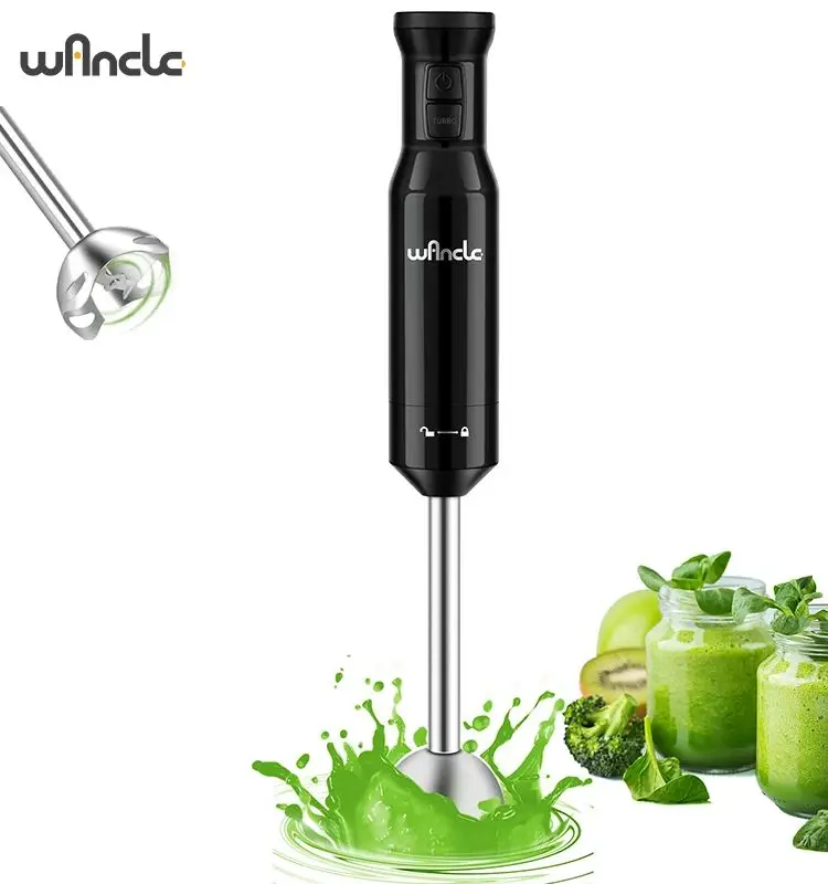 Wancle 600W Electric Hand Immersion Blender Multifunctional Kitchen Mixer For Baby Food Vegetable Meat Grinder Turbo Function