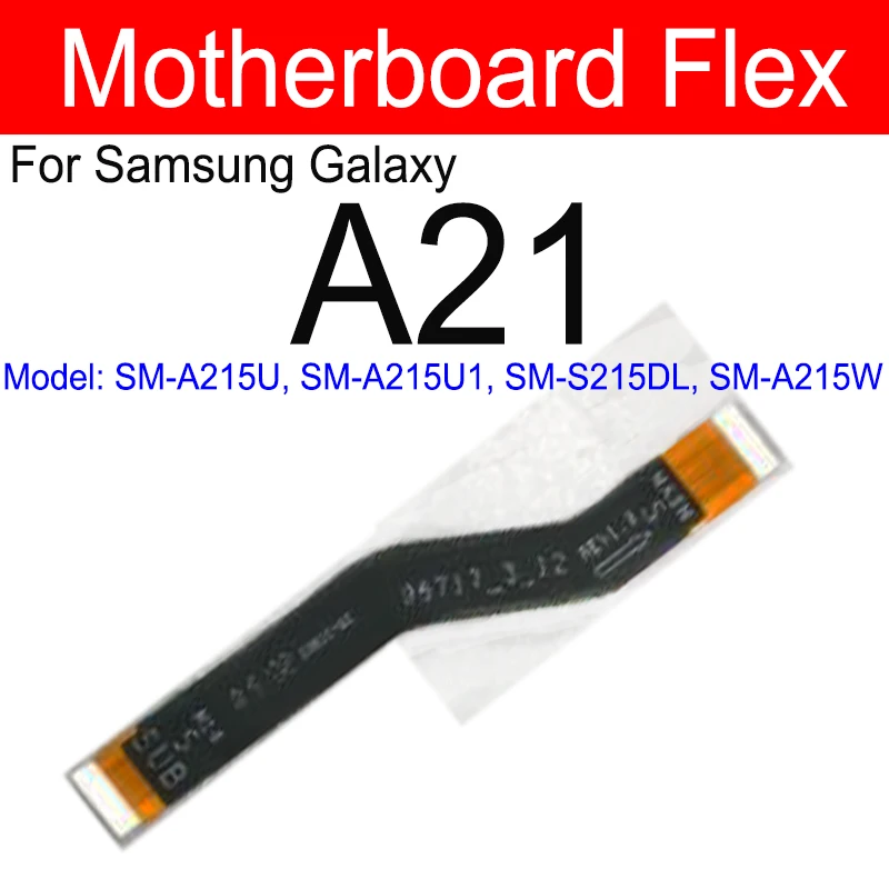 Cable flexible de placa base para Samsung Galaxy A21, A21S, A31, A32, A41, A42, A51, A52, A71, A72, 4G, 5G, piezas de conector de cinta flexible