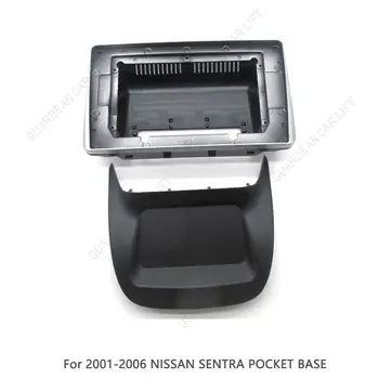 10,1palcový panel autorádia pro Nissan Sentra Almera 2000-2006 Pocket Base Fascia Dash Kit Konzola Bezel Adaptér Kryt Přístrojové Desky 10 nejlepší prodej Nissan Almeera Dash - №1